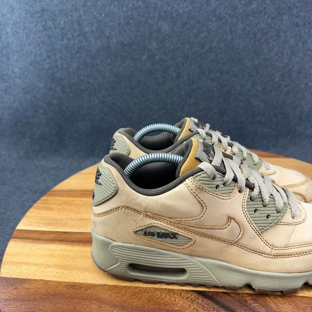 Nike Air Max 90 Winter PRM Flax Wheat GS Sz 4.5Y Womens Sz 6 Wheat 943747-700